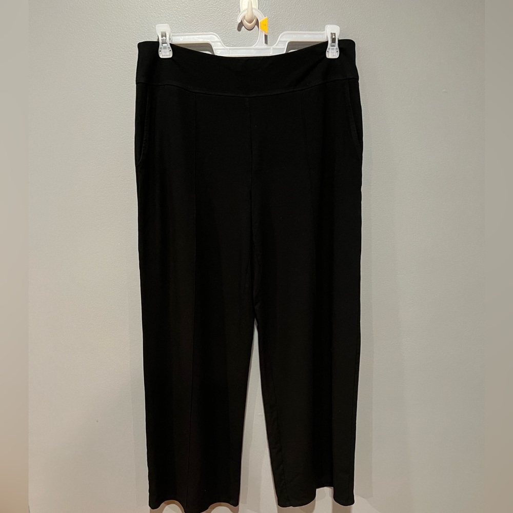 J.Jill Wearever black pants - with pockets.